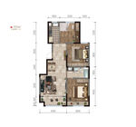 户型图 地产 户型添彩 户型 