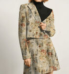 几何 复古 数码印花