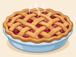 樱桃派插画