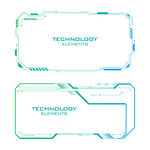 科技感边框元素