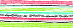 多彩条纹织带