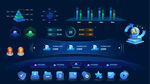 可视化科技大屏设计规范组件图