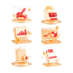 商务数据分析相关图标集