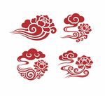 中式传统云纹图案设计