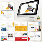 商务画册InDesign模板