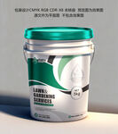 绿色桶装墙面乳胶漆