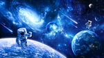 太空黑洞宇宙星球宇航员星空背景