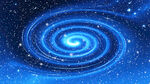 蓝色旋涡宇宙星空