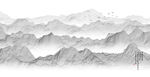 水墨群山