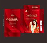 红色包装平面设计