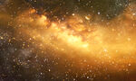 金色宇宙星空背景图