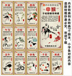 十二生肖海报展板挂画宣传文化墙