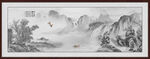 水墨山水画