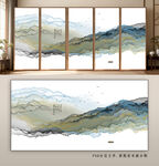 中国风玄关意境装饰画