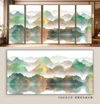 新中式山水意境装饰画