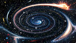 炫彩璀璨旋涡星空