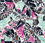 多彩抽象花卉图案纹理