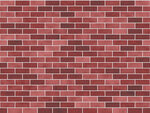 红色无缝拼接砖墙纹理