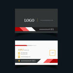 现代简约风商务名片设计