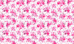 粉色花卉图案背景纹理
