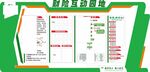绿色简约大气文化墙