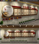 十大中医 古代文化墙