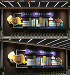 简约阅读读书文化墙