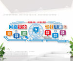 网络安全标语文化墙