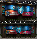 创意科技机器人文化