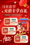 年货节 宠粉福利 促销海报