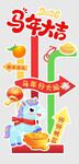 马年指引牌