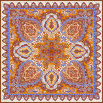 复古花纹方形图案