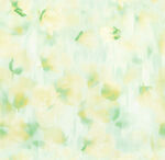 淡黄绿色梦幻花卉背景图