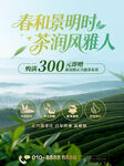 春茶上市茶叶促销海报