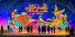 绚丽彩灯展 梦幻视觉盛宴