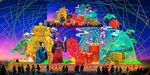 元宵彩灯花灯效果图