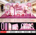 女神节场景布置美陈