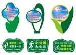 公园标识提示牌