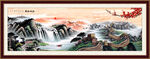 长城山水画