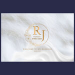 白金色婚礼背景