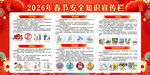 2026年春节安全展板