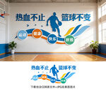 篮球文化墙