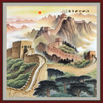 国画长城