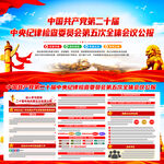 二十届中央纪委五次全会公报