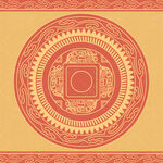 传统中式圆形花纹图案