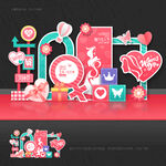 三八妇女节美陈