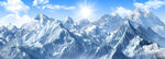 珠峰雪山背景图