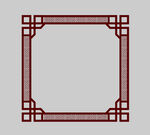 中式古典边框图案