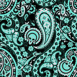 复古佩斯利花纹图案