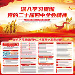 二十届四中全会展板宣传栏